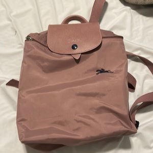 Longchamp club backpack- pink